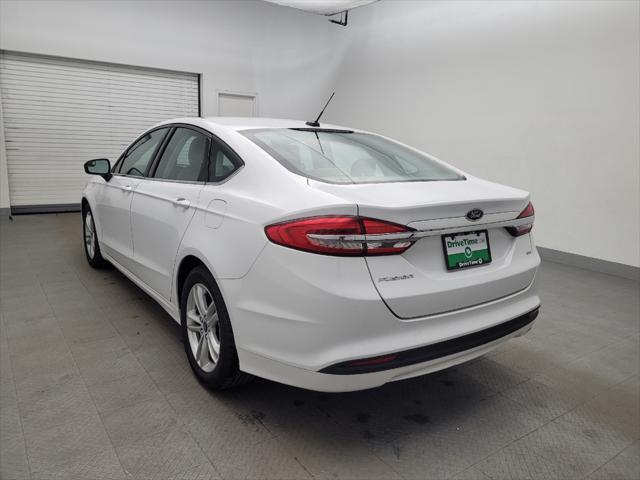 used 2018 Ford Fusion car, priced at $15,195