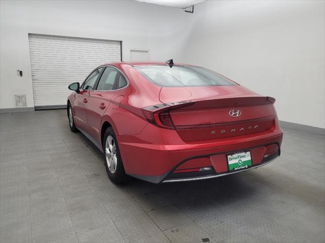 used 2021 Hyundai Sonata car, priced at $20,595