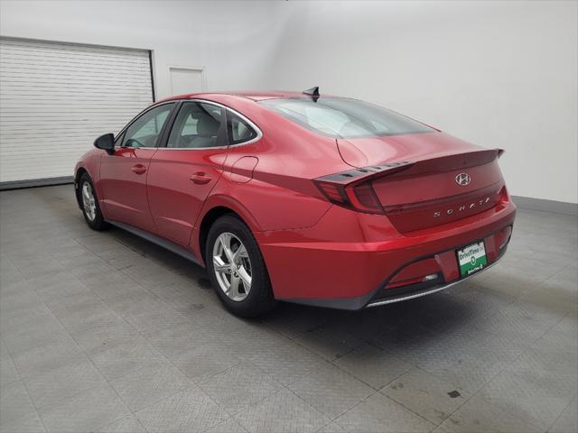 used 2021 Hyundai Sonata car, priced at $20,595