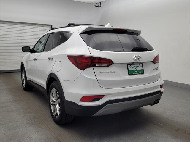 used 2018 Hyundai Santa Fe Sport car, priced at $15,895