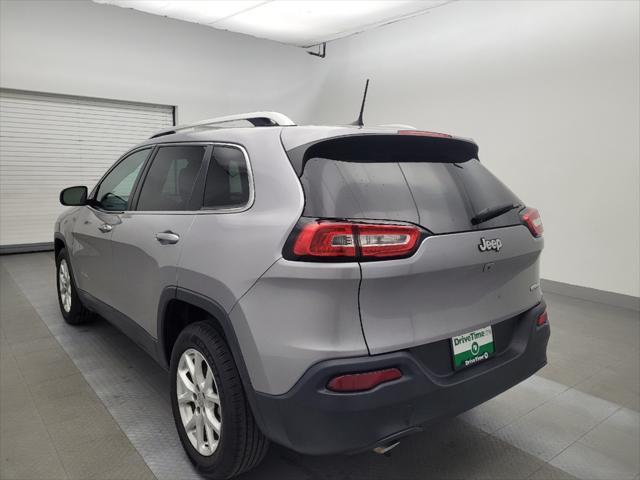 used 2018 Jeep Cherokee car, priced at $13,895