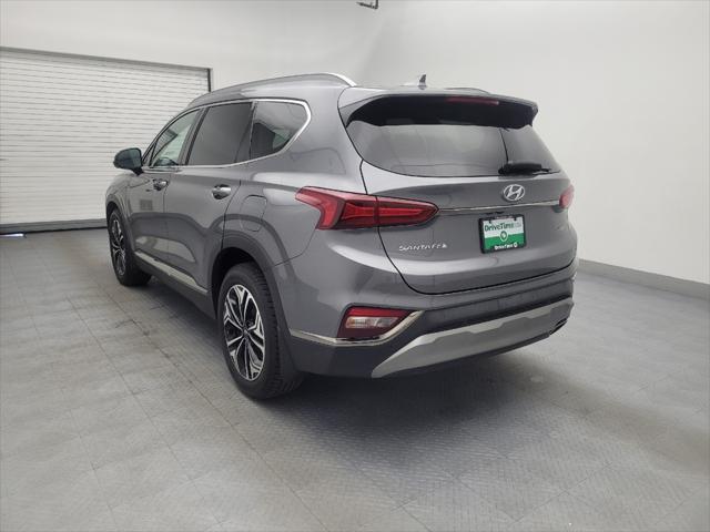 used 2020 Hyundai Santa Fe car, priced at $22,695