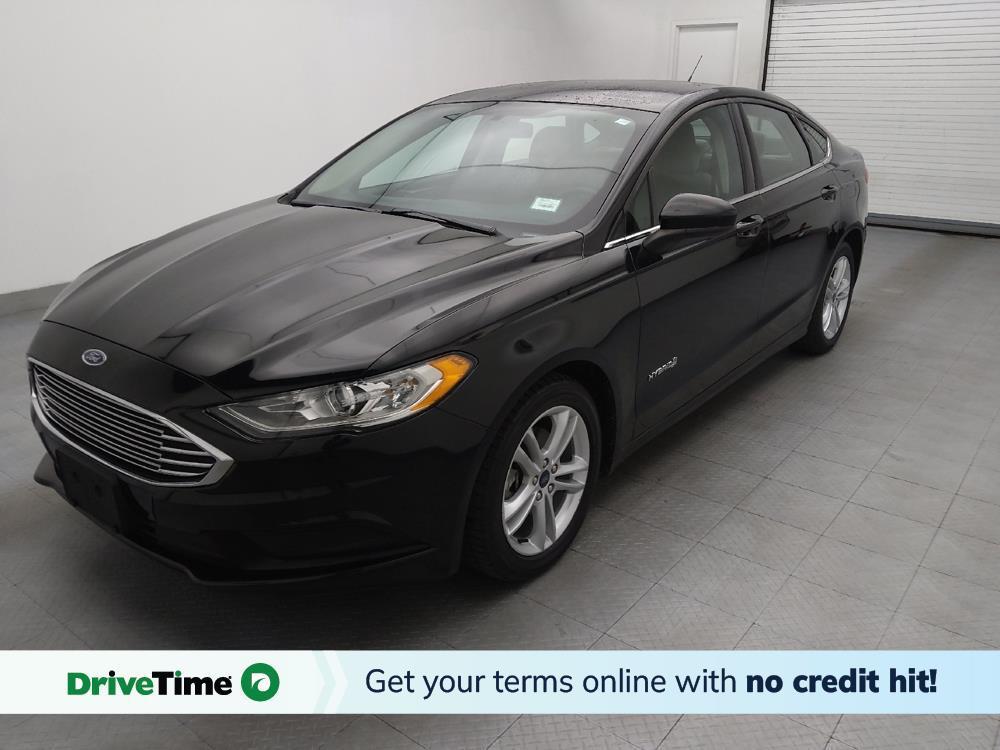 used 2018 Ford Fusion Hybrid car, priced at $15,695
