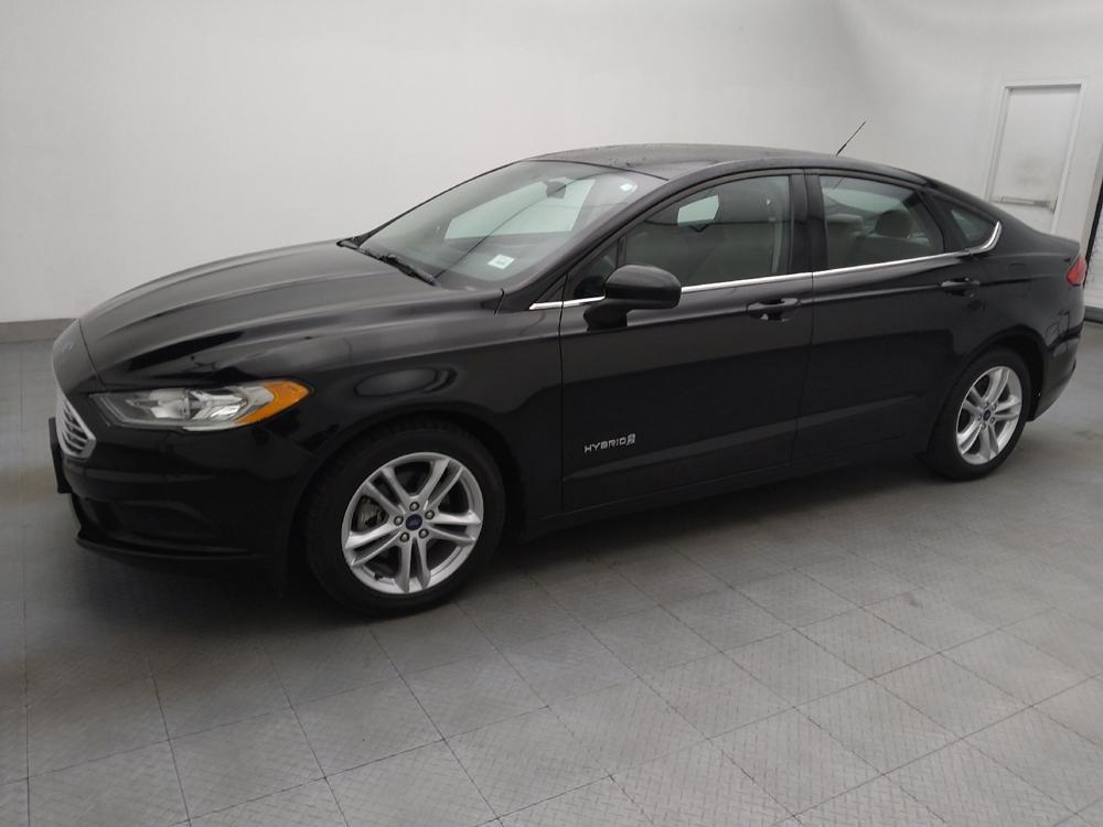used 2018 Ford Fusion Hybrid car, priced at $15,695