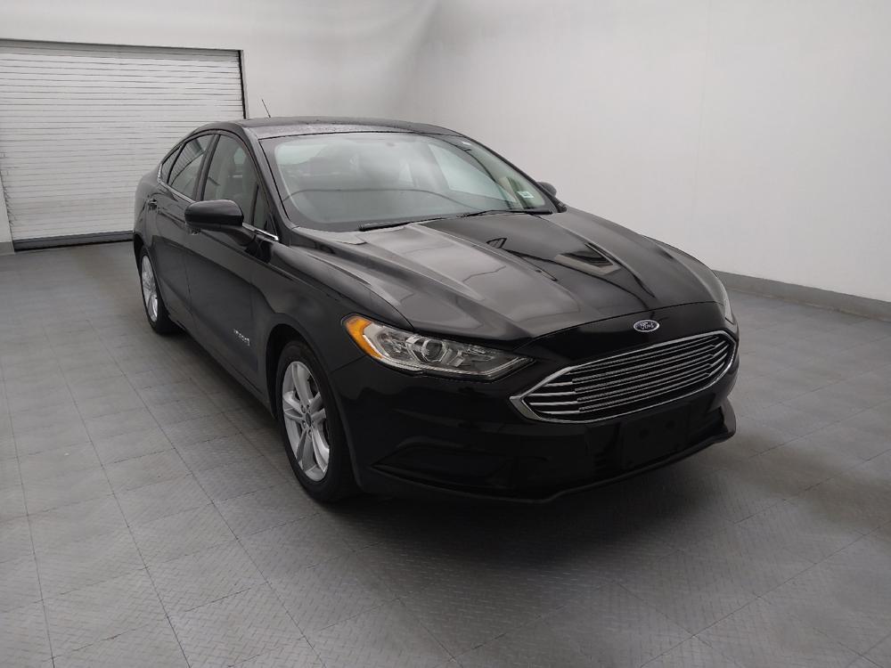 used 2018 Ford Fusion Hybrid car, priced at $15,695