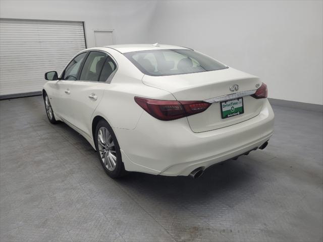 used 2019 INFINITI Q50 car, priced at $23,195