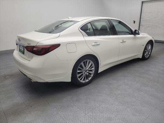 used 2019 INFINITI Q50 car, priced at $23,195