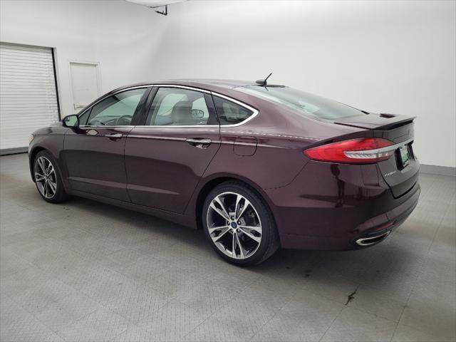 used 2017 Ford Fusion car, priced at $19,195