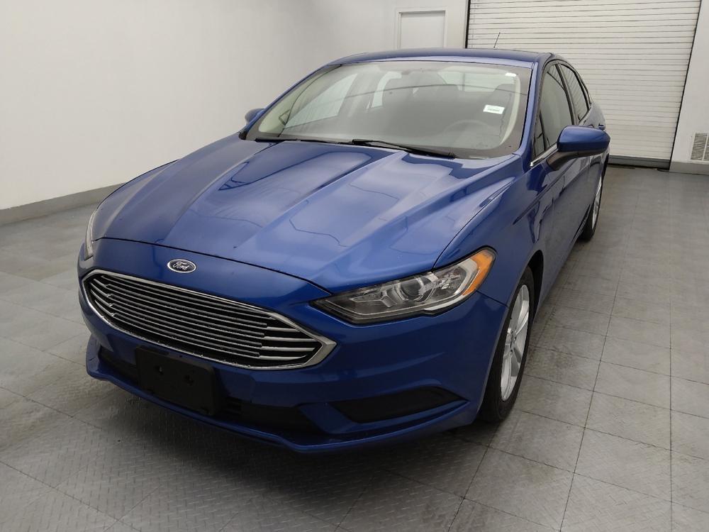 used 2018 Ford Fusion car, priced at $15,595