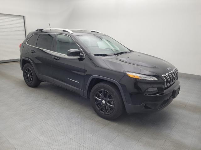 used 2018 Jeep Cherokee car, priced at $17,895