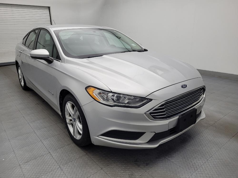 used 2018 Ford Fusion Hybrid car, priced at $14,795
