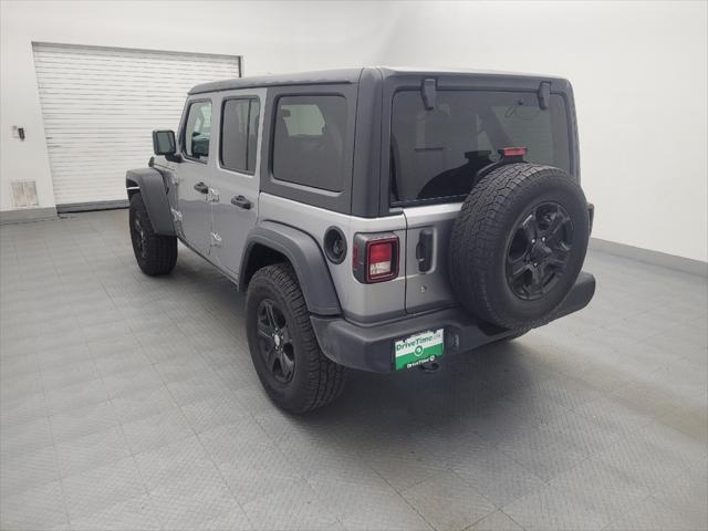 used 2020 Jeep Wrangler Unlimited car, priced at $25,795