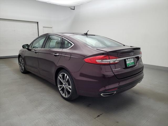 used 2017 Ford Fusion car, priced at $19,195