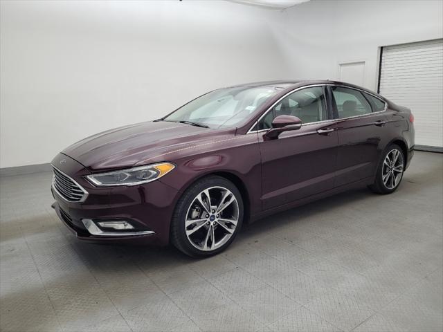 used 2017 Ford Fusion car, priced at $19,195