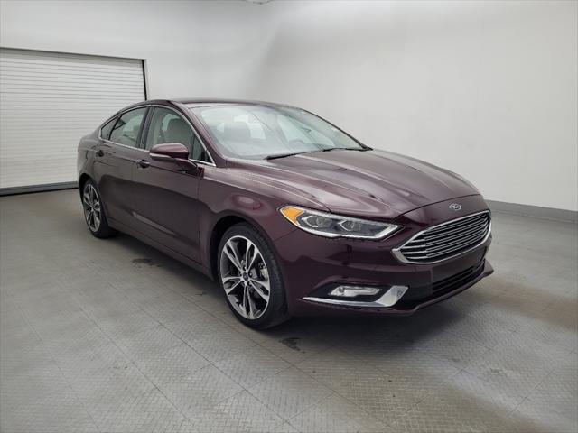 used 2017 Ford Fusion car, priced at $19,195