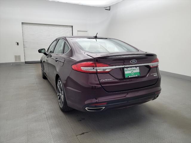 used 2017 Ford Fusion car, priced at $19,195