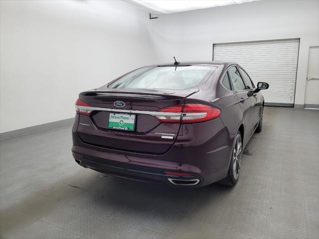 used 2017 Ford Fusion car, priced at $19,195