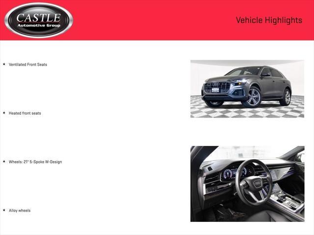 used 2019 Audi Q8 car, priced at $31,377