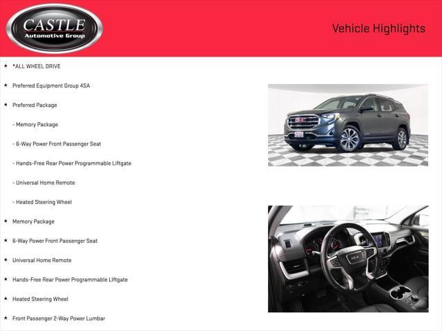 used 2020 GMC Terrain car, priced at $21,977