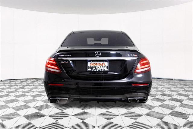 used 2018 Mercedes-Benz AMG E 63 car, priced at $60,677