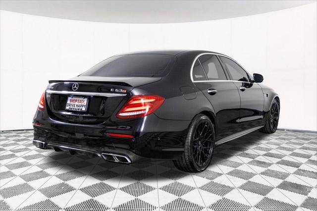 used 2018 Mercedes-Benz AMG E 63 car, priced at $60,677