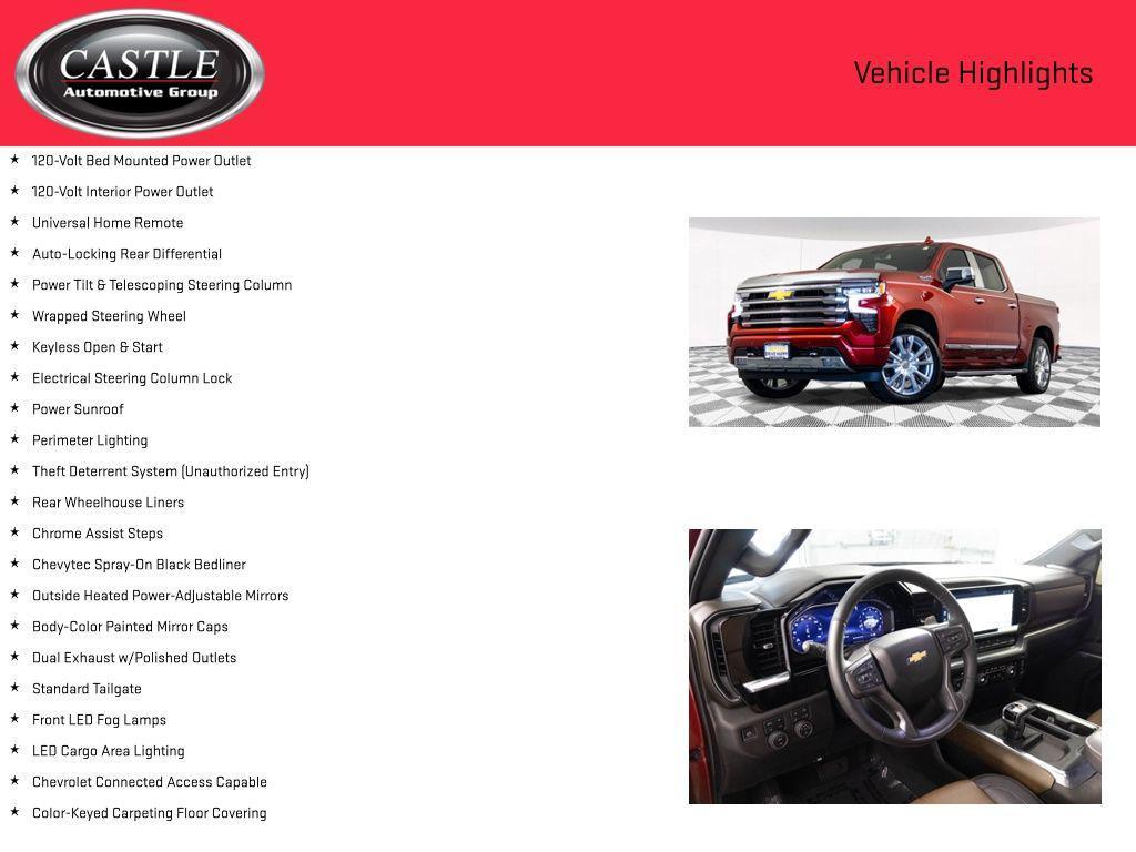 used 2024 Chevrolet Silverado 1500 car, priced at $54,477