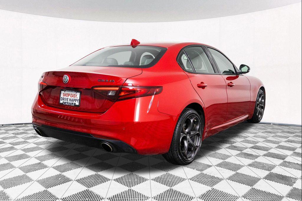 used 2018 Alfa Romeo Giulia car, priced at $20,277