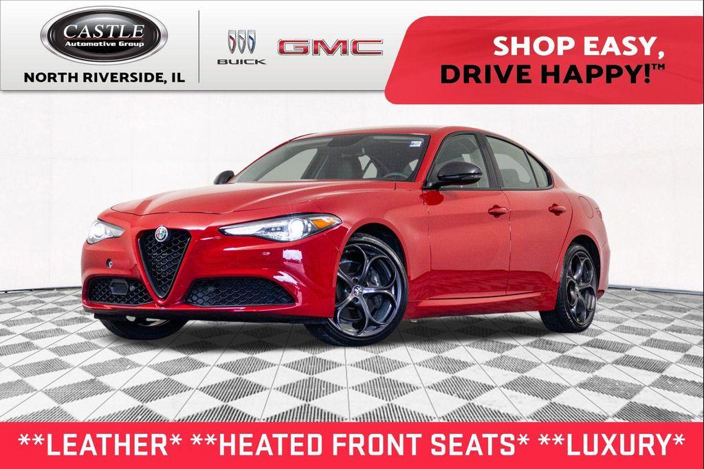 used 2018 Alfa Romeo Giulia car, priced at $20,277