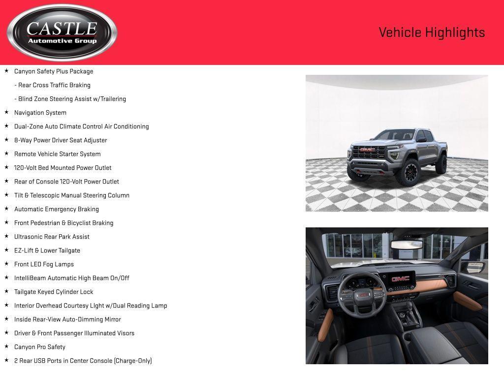 new 2026 GMC Canyon car, priced at $45,906