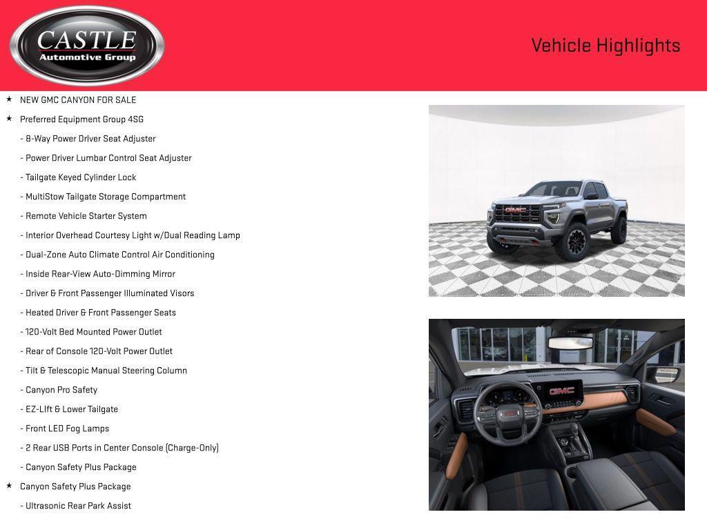 new 2026 GMC Canyon car, priced at $45,906