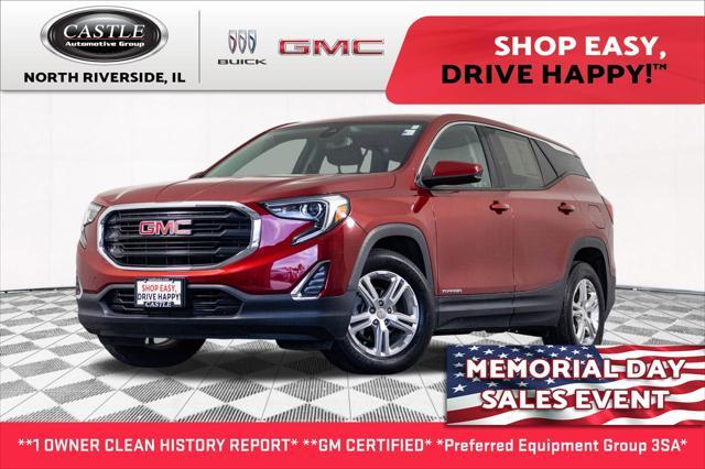 used 2020 GMC Terrain car, priced at $20,277