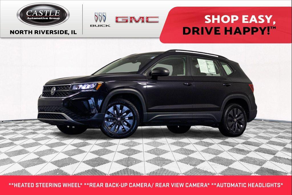 used 2024 Volkswagen Taos car, priced at $18,338