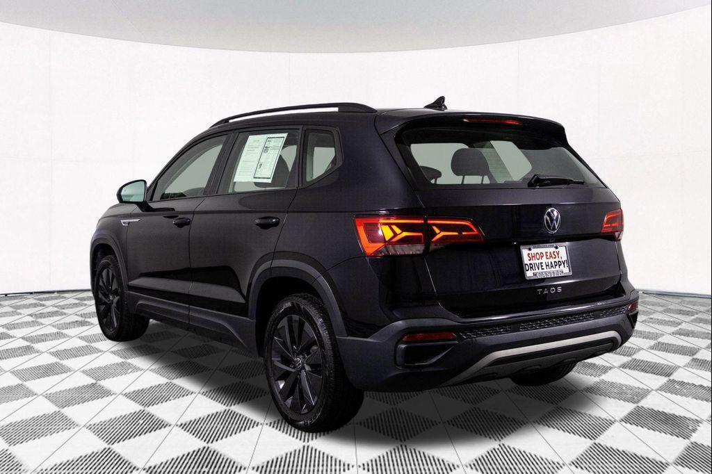 used 2024 Volkswagen Taos car, priced at $18,338