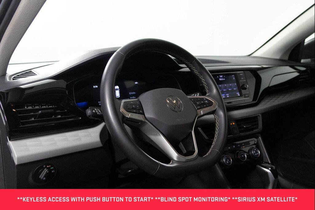 used 2024 Volkswagen Taos car, priced at $18,338