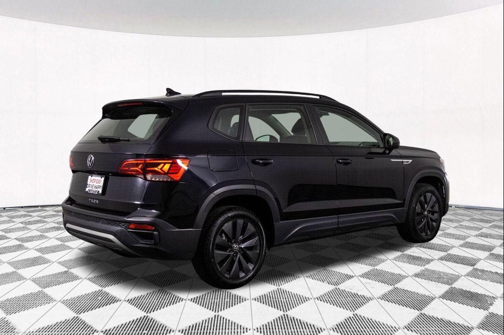 used 2024 Volkswagen Taos car, priced at $18,338