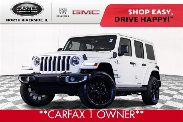 used 2021 Jeep Wrangler Unlimited 4xe car, priced at $29,011