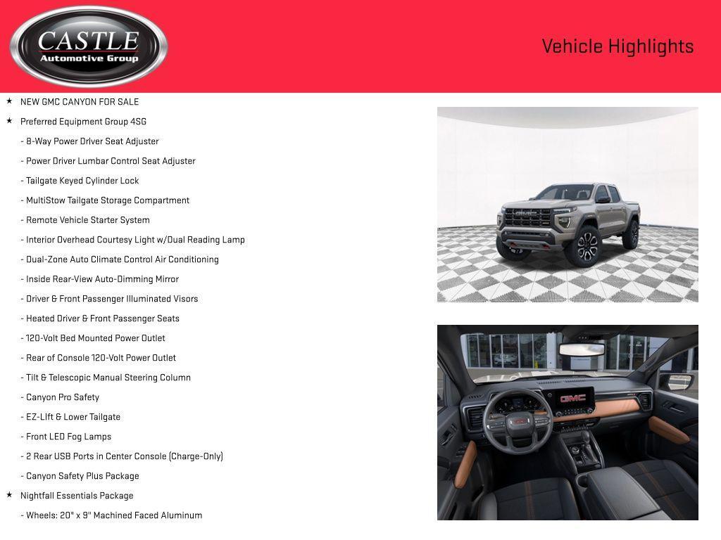 new 2026 GMC Canyon car, priced at $47,114