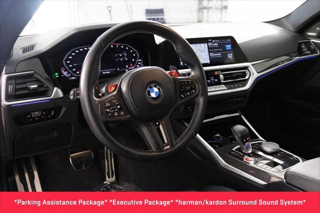 used 2023 BMW M4 car, priced at $77,977