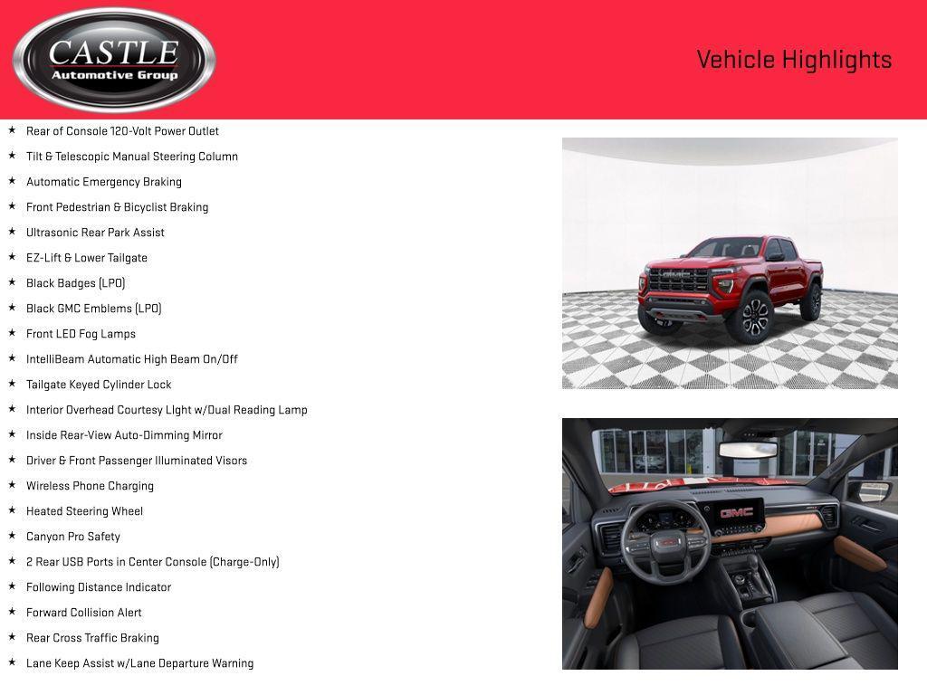 new 2026 GMC Canyon car, priced at $48,554