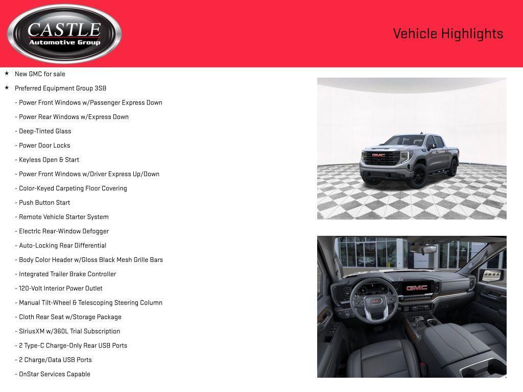 new 2026 GMC Sierra 1500 car, priced at $58,465
