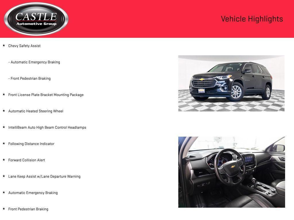 used 2021 Chevrolet Traverse car, priced at $21,677