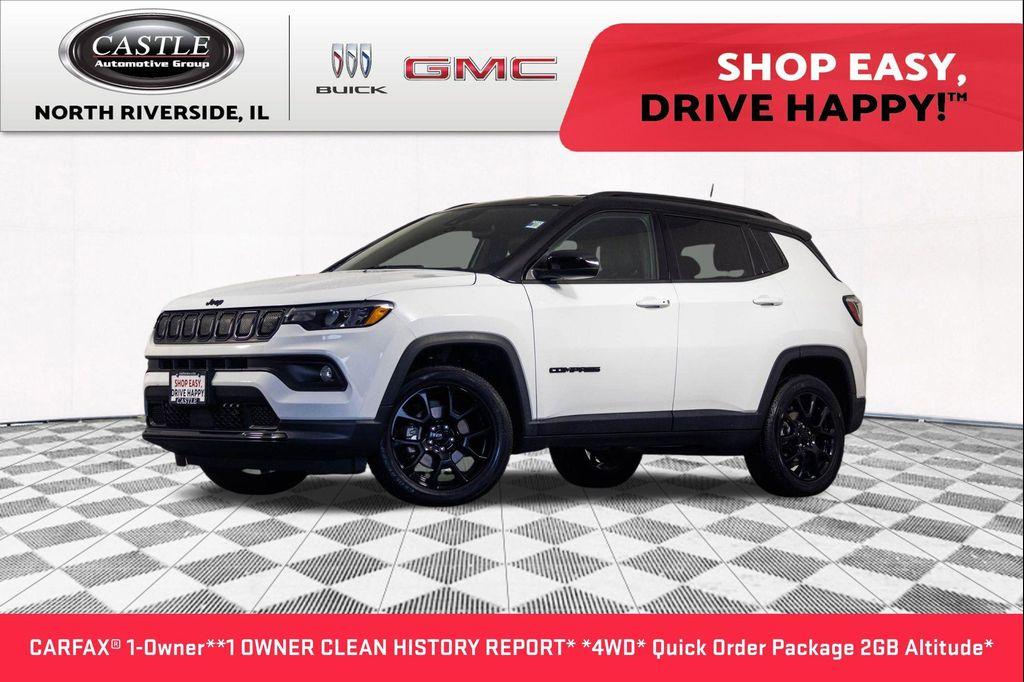 used 2022 Jeep Compass car, priced at $23,000