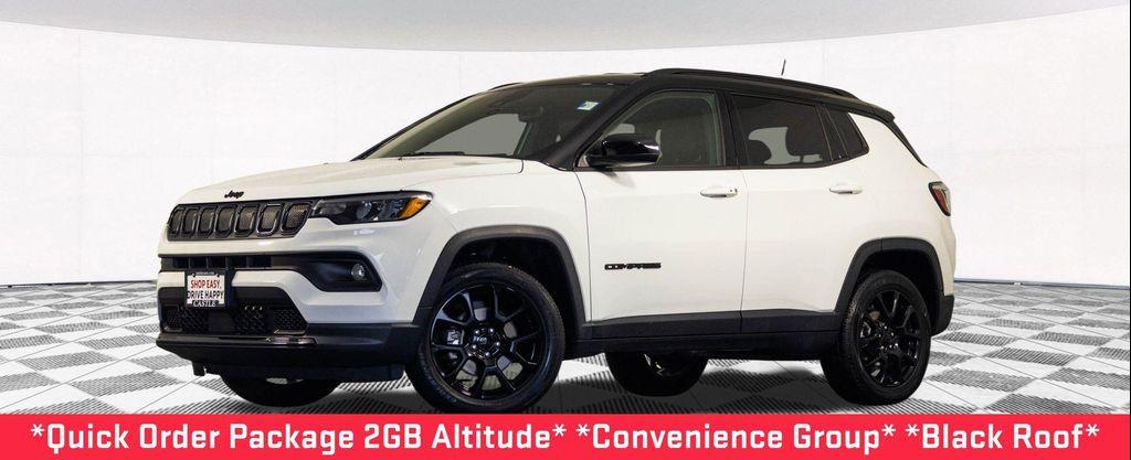 used 2022 Jeep Compass car, priced at $24,302