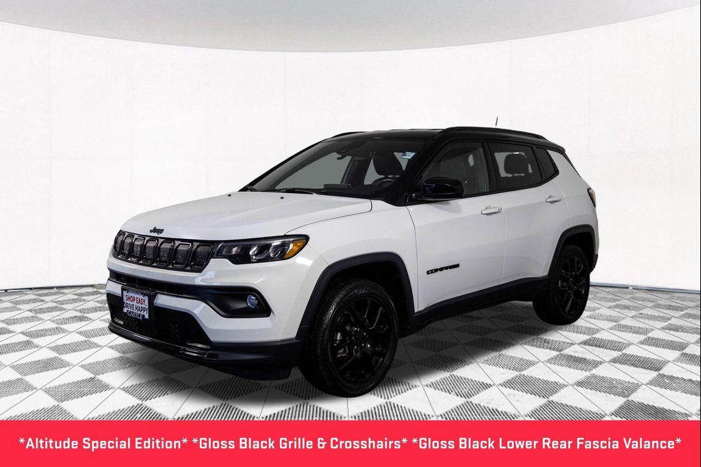 used 2022 Jeep Compass car, priced at $24,302