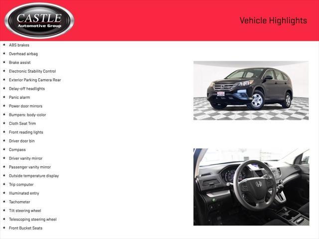 used 2014 Honda CR-V car, priced at $16,277