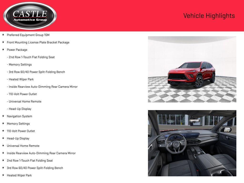 new 2026 Buick Enclave car, priced at $50,079