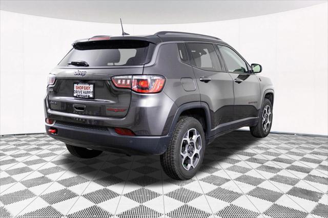 used 2022 Jeep Compass car, priced at $23,277