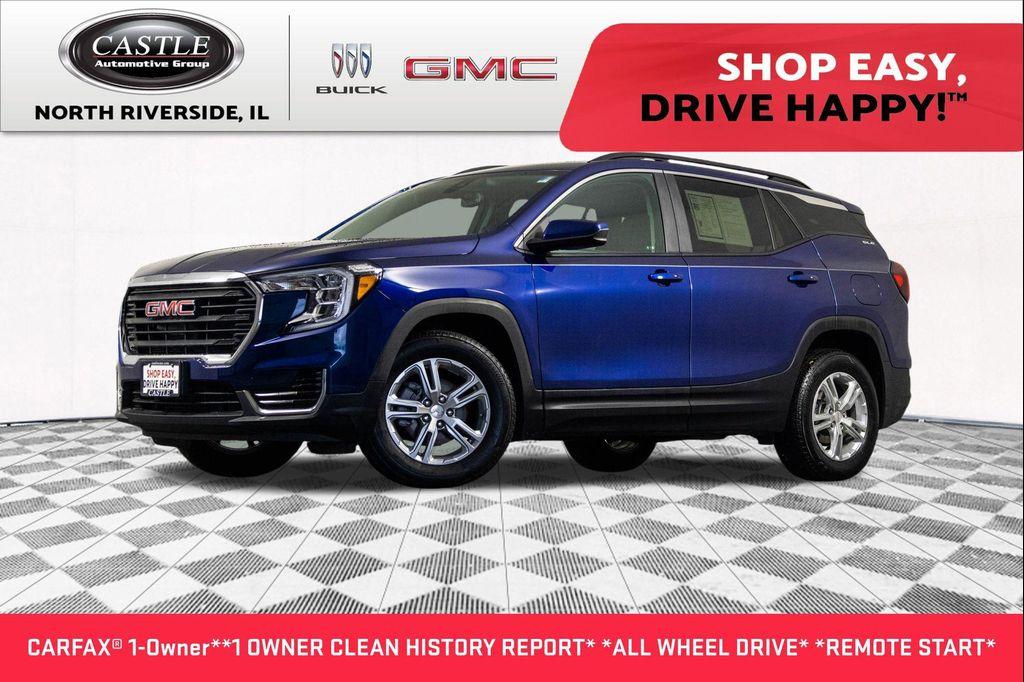used 2022 GMC Terrain car, priced at $20,977