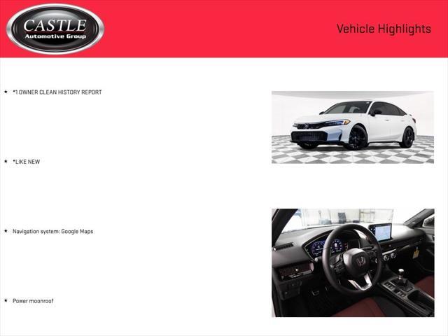 used 2025 Honda Civic Si car, priced at $32,977