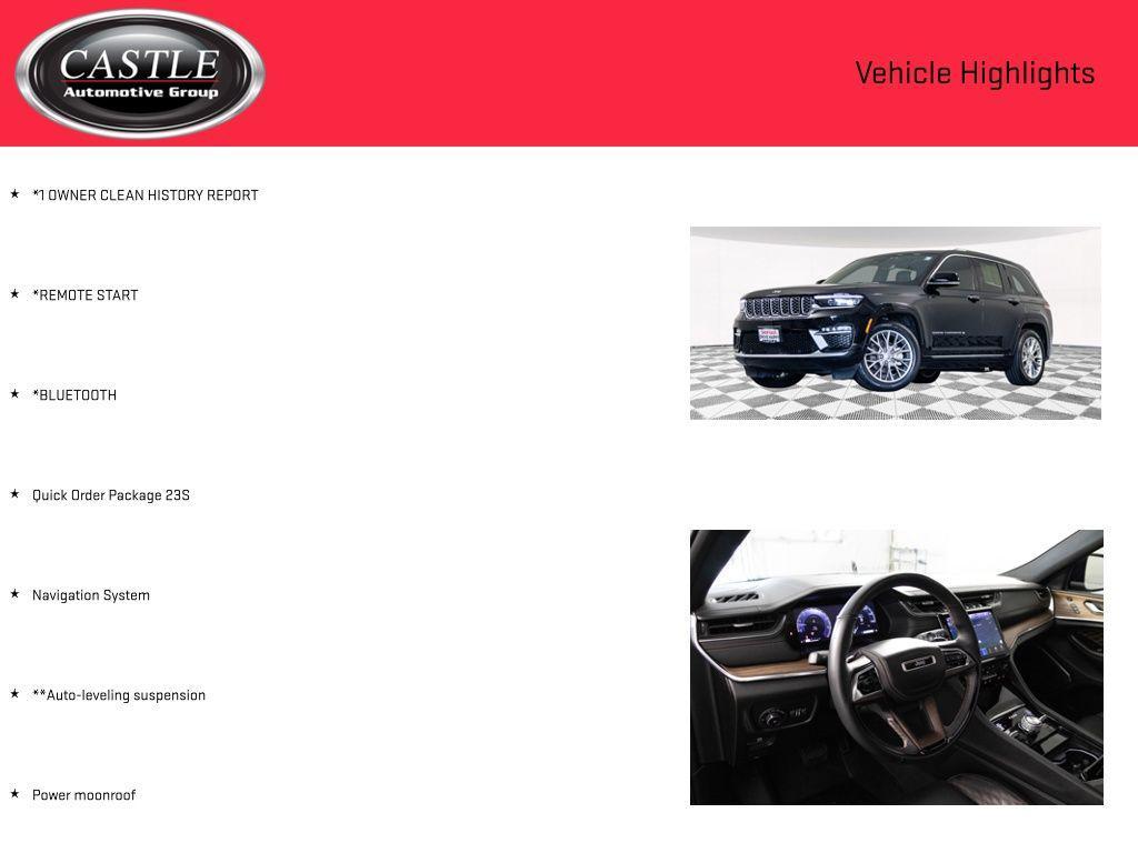 used 2023 Jeep Grand Cherokee car, priced at $44,032
